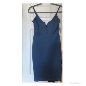 NWT- Windsor Light blue Mini dress
